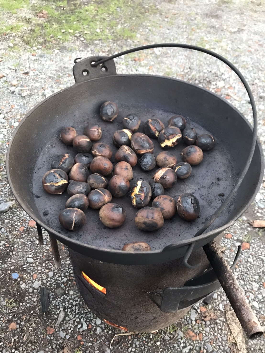 焼き栗 - 薪ストーブ専門店 ノースフィールド